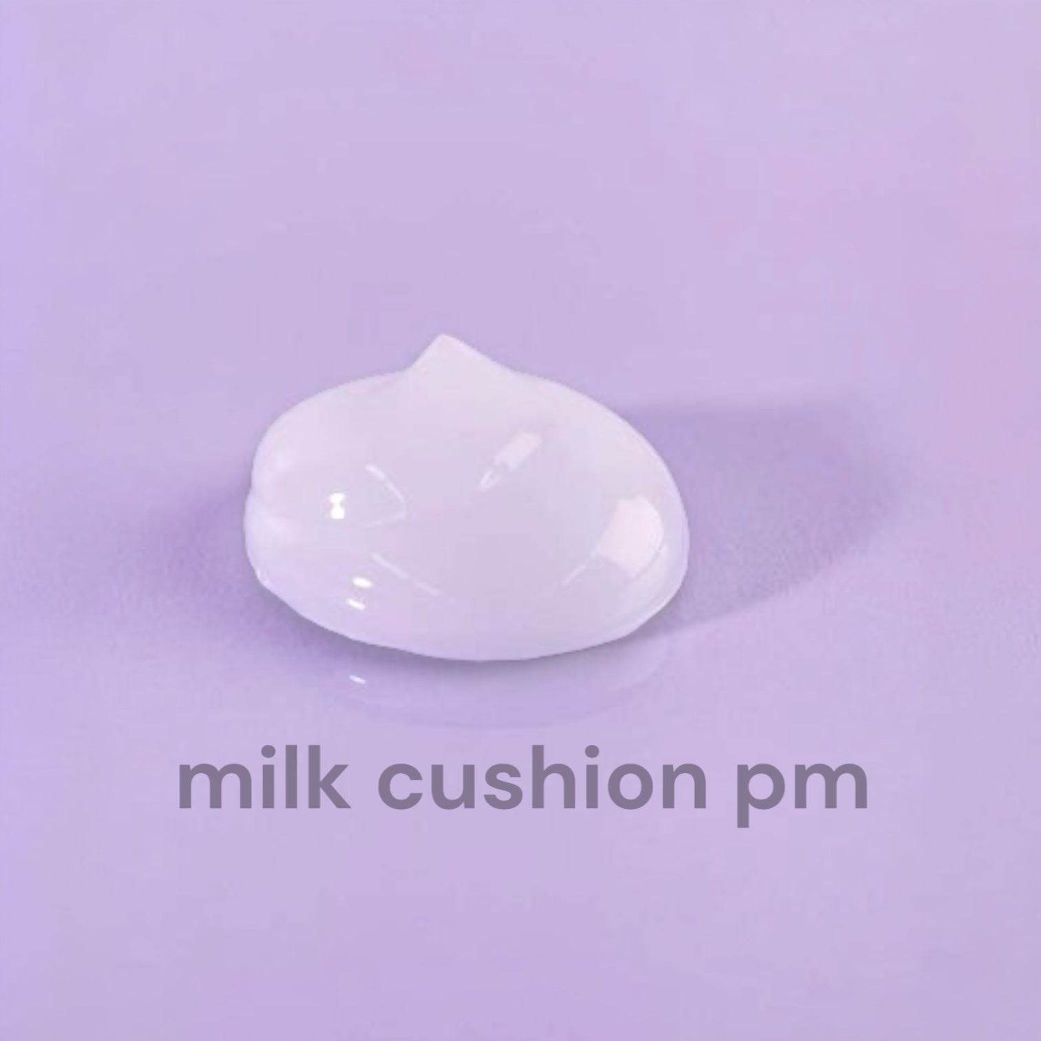 milk cushion pm | microbiome sleeping mask - belle femme