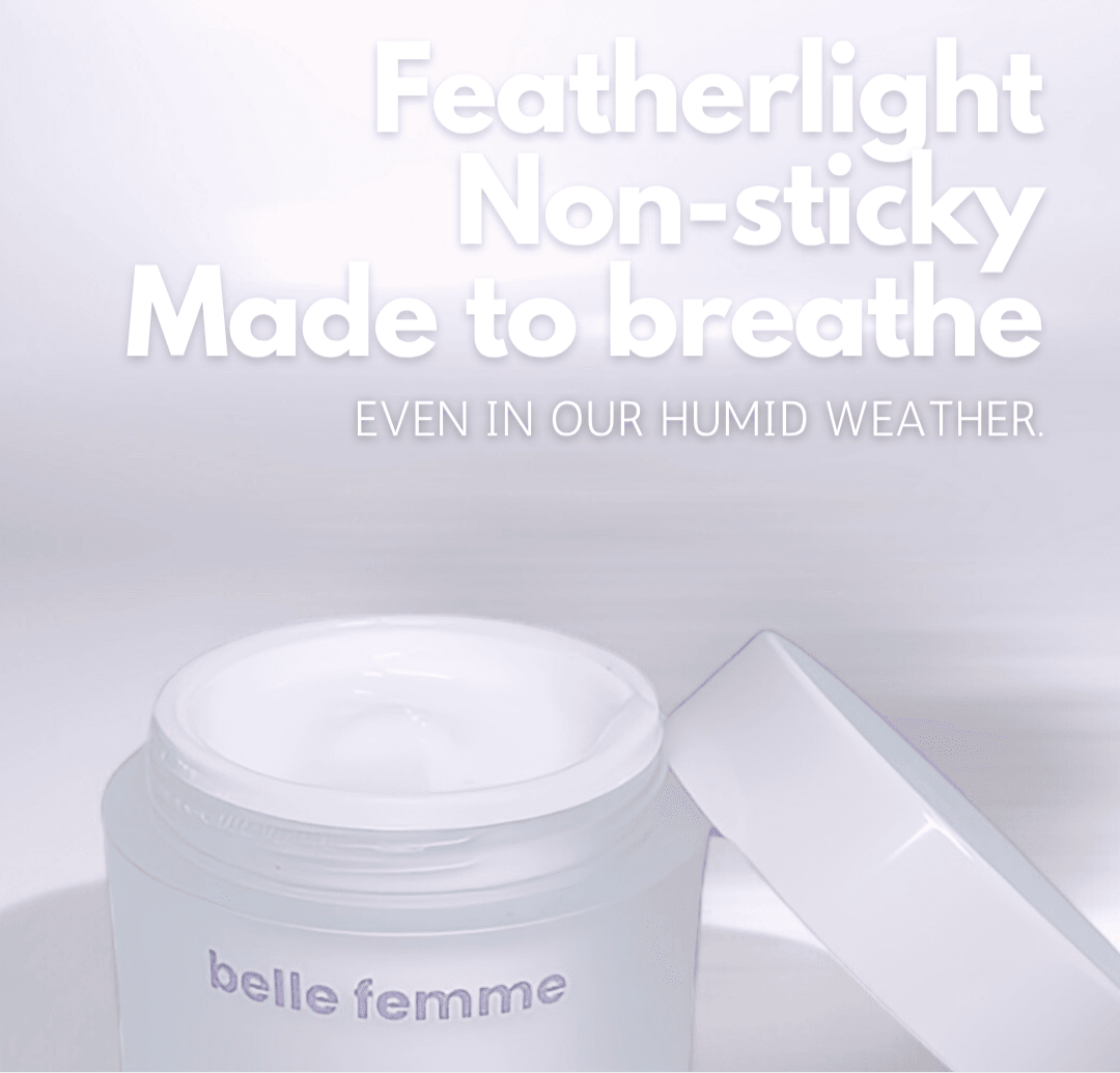 milk cushion pm | microbiome sleeping mask - belle femme
