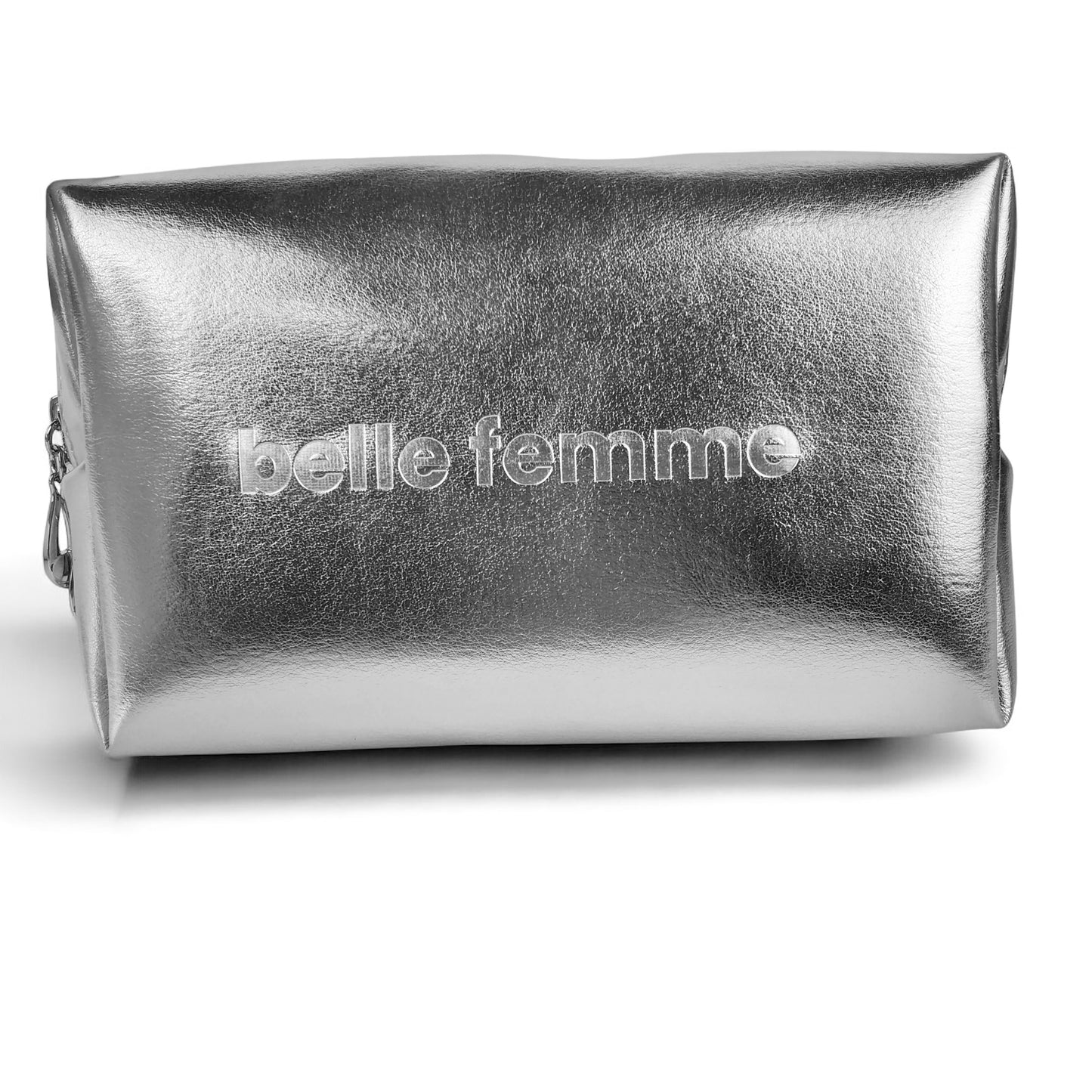 Belle Femme Metallic Cosmetic Pouch