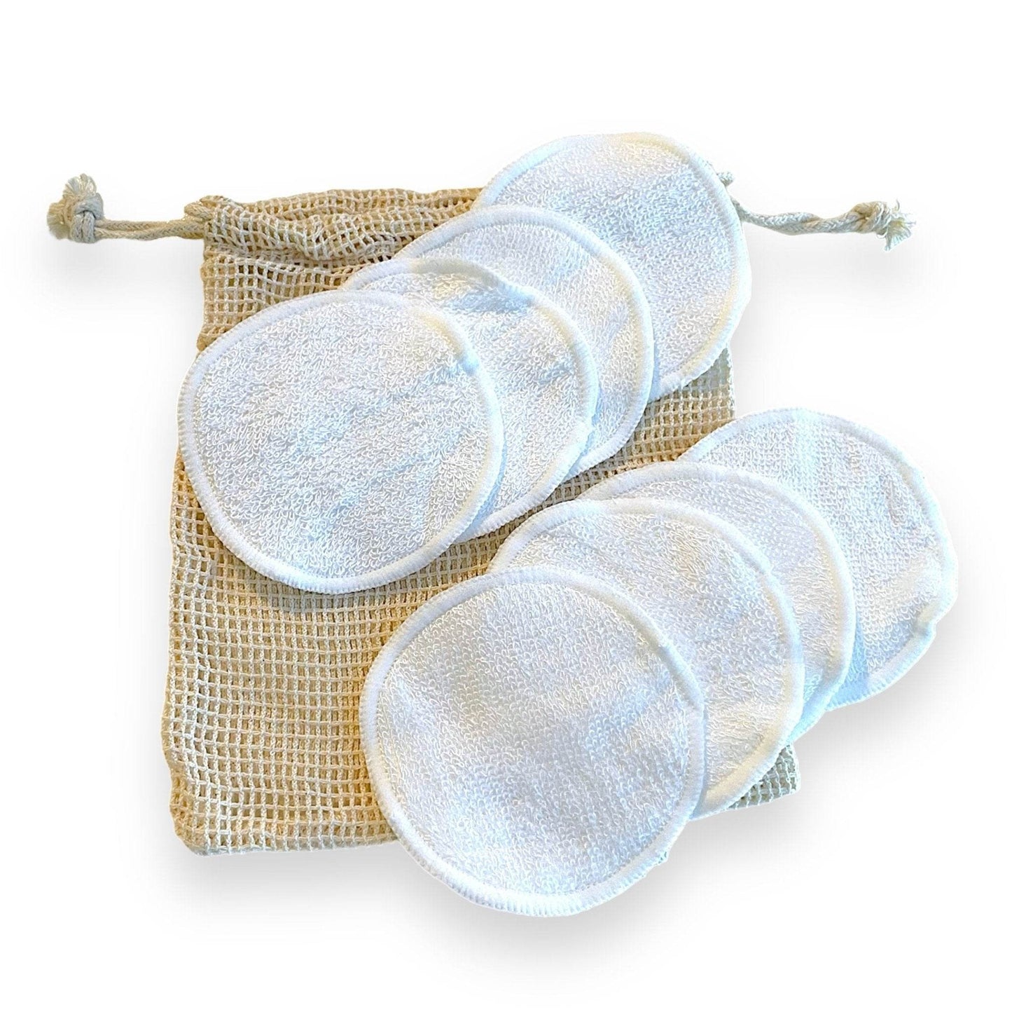 Bamboo Terry Cotton Pads (8pcs) - belle femme