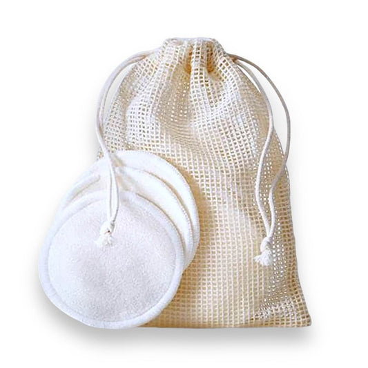 Bamboo Terry Cotton Pads (8pcs) - belle femme