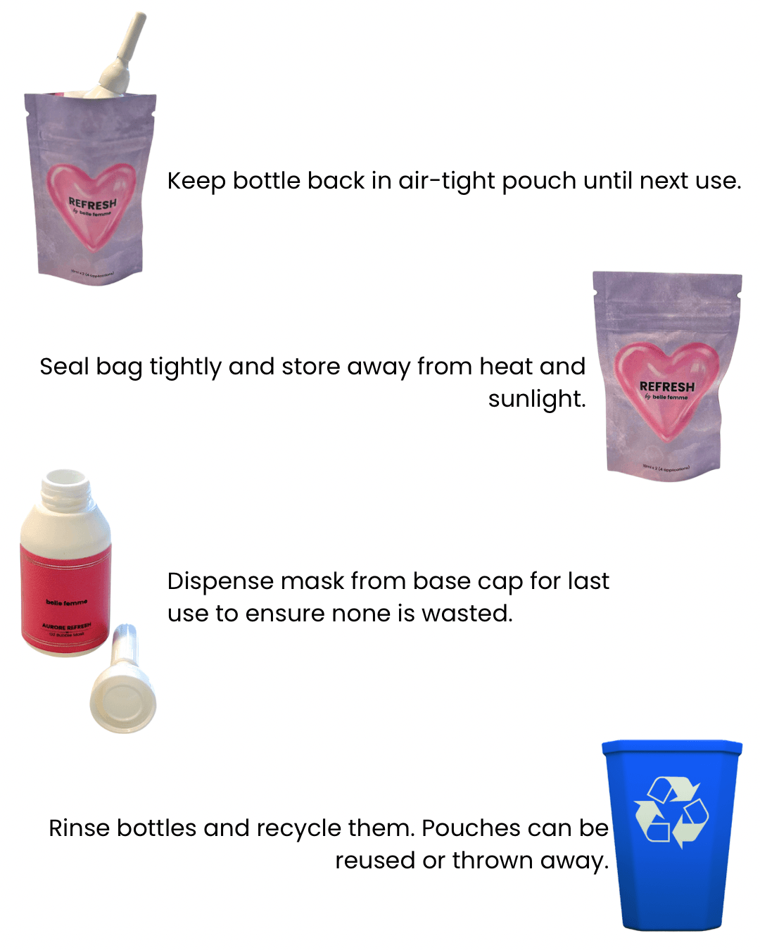 Aurore Refresh | Brightening O2 Bubble Mask - belle femme