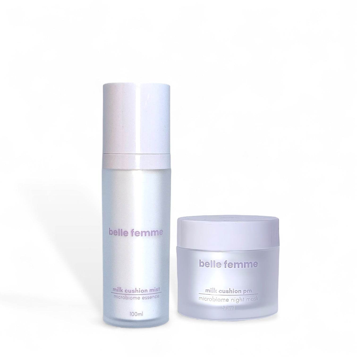 Microbiome Skincare Set - Mist and PM - belle femme