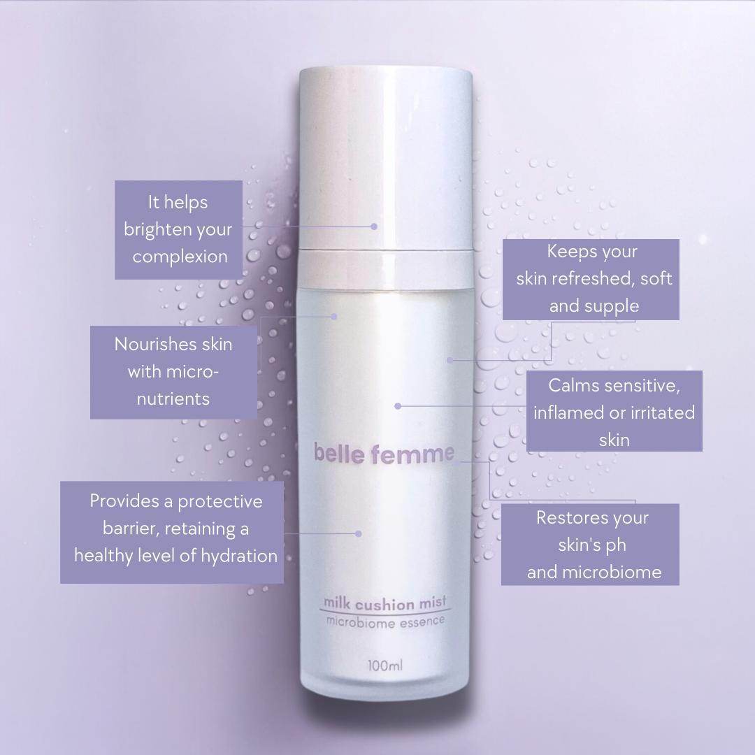 Microbiome Skincare Set - Mist and PM - belle femme