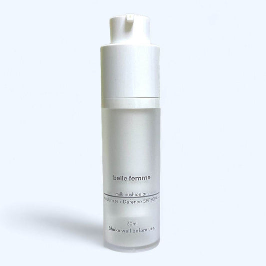 milk cushion am | Moisturizer x Defence SPF50PA+++ - belle femme