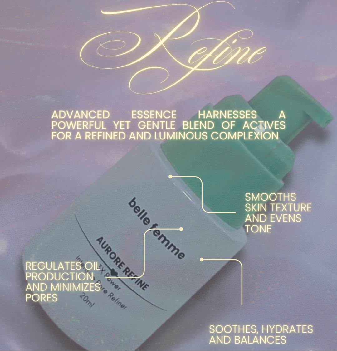 Aurore Refine | Intensive Pore-Perfecting Treatment Essence - belle femme