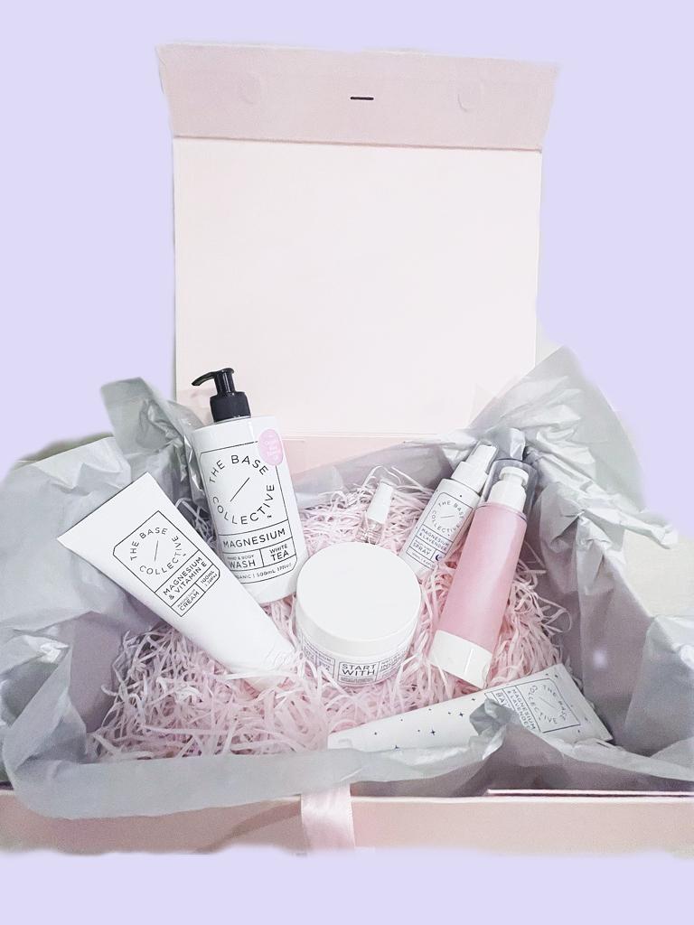 Pretty Pink Gift Box with Doorstep Courier