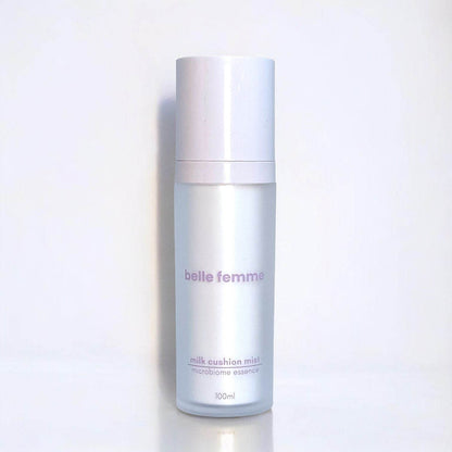 milk cushion mist | microbiome essence - belle femme